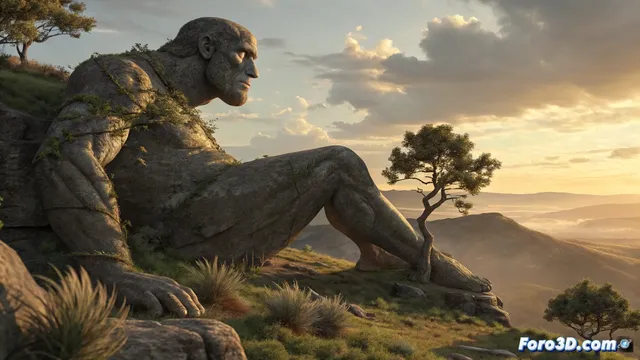 El gigante de Lardero: una leyenda riojana sobre una roca con forma humana