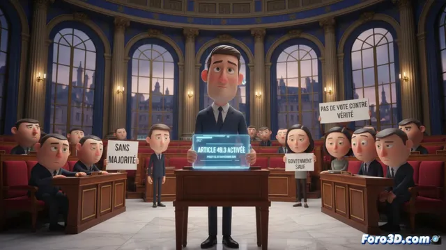 El gobierno francés aplica el artículo 49.3 para aprobar el presupuesto sin votar
