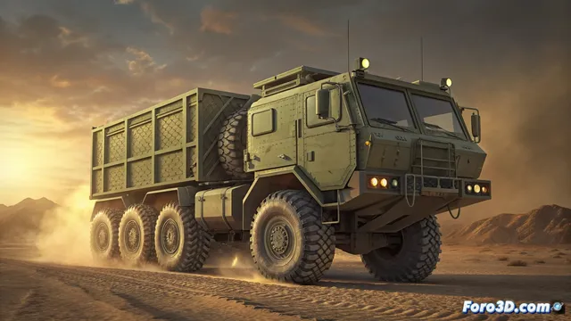 El HEMTT de Oshkosh: el camión táctico pesado que mueve al ejército