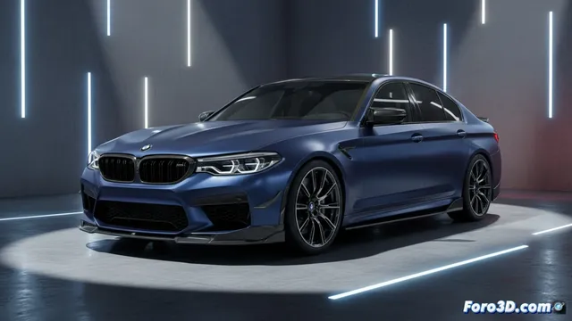 El kit aerodinámico de 3D Design para el BMW M5 G90