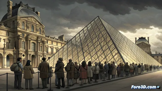 El Louvre aplica un precio de entrada más alto a visitantes no europeos