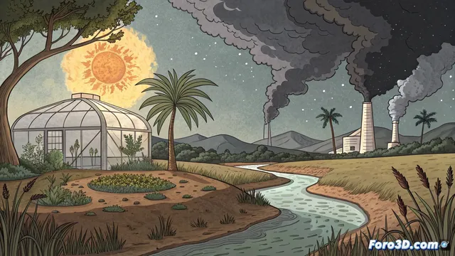 El metano calienta el planeta más rápido que el dióxido de carbono