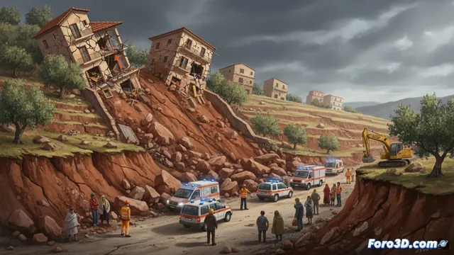 El ministro Musumeci propone investigar omisiones tras el deslizamiento de Niscemi