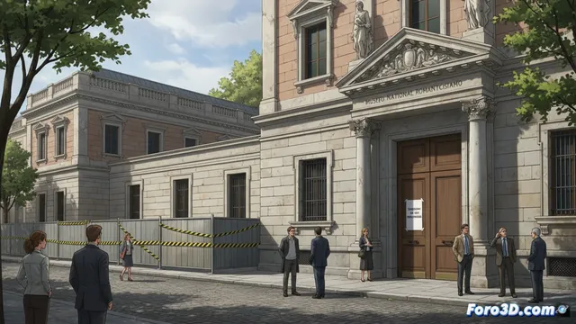 El Museo Nacional del Romanticismo cierra por problemas en su estructura