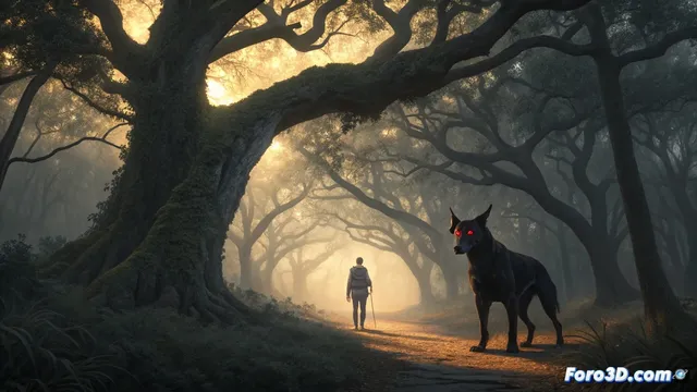 El perro espectral de la sierra de Cazorla