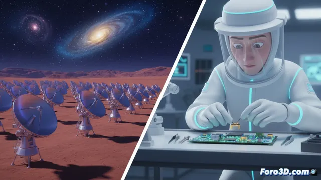 El radiotelescopio ALMA potencia su sensibilidad con nuevos amplificadores