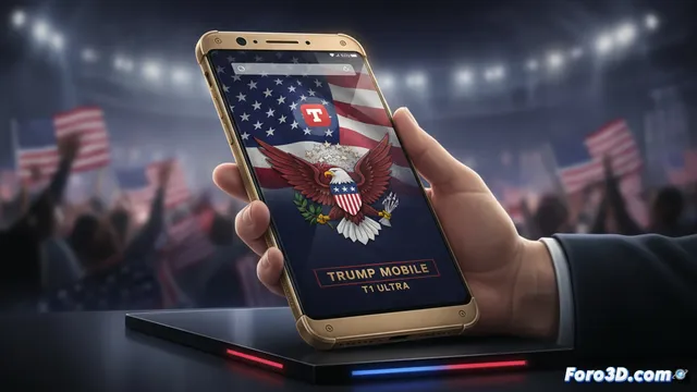 El Trump Mobile T1 Ultra apunta a un nicho en el mercado Android