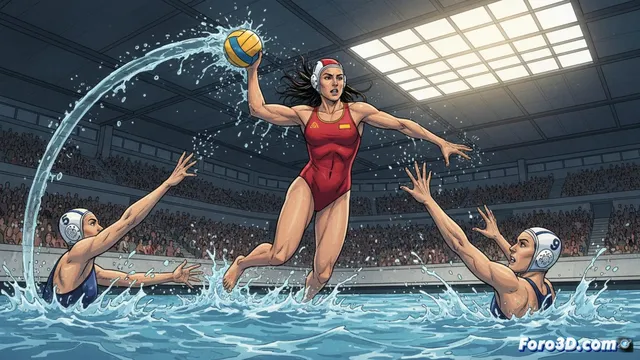 España culmina su fase de grupos en el europeo femenino de waterpolo con triunfo ante Rumanía