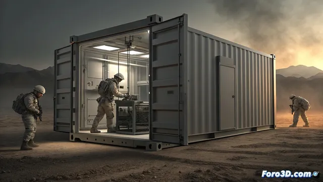 Forgex despliega fabricación aditiva en zonas remotas con contenedor móvil