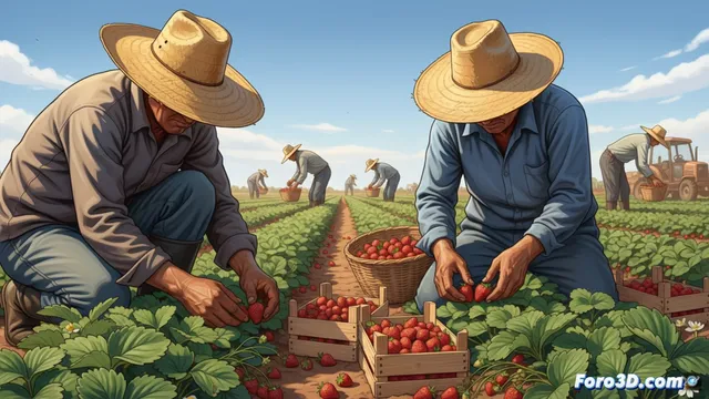 Freshuelva integra a 46 temporeros marroquíes en un proyecto piloto de migración