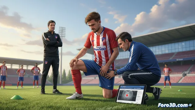 Griezmann se lesiona y complica los planes del Atlético