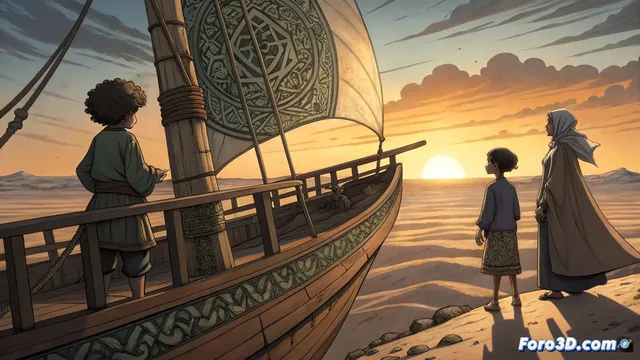 Habibi: una novela gráfica que fusiona caligrafía árabe y narrativa