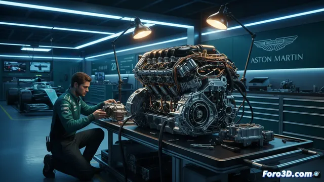 Honda Racing Corporation presenta su motor para Aston Martin en Fórmula 1 2026