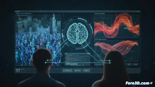 Houdini integra solucionadores de machine learning en su ecosistema de simulación