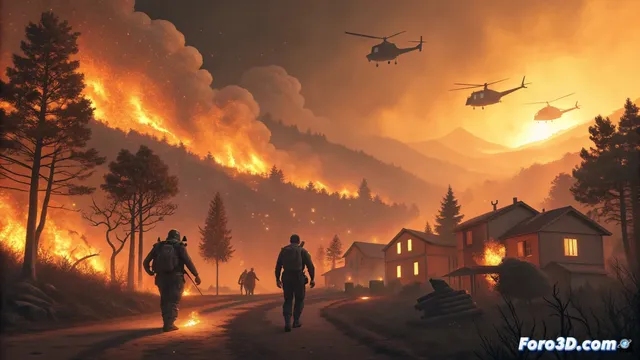 Incendios forestales en chile se extienden por tercer día