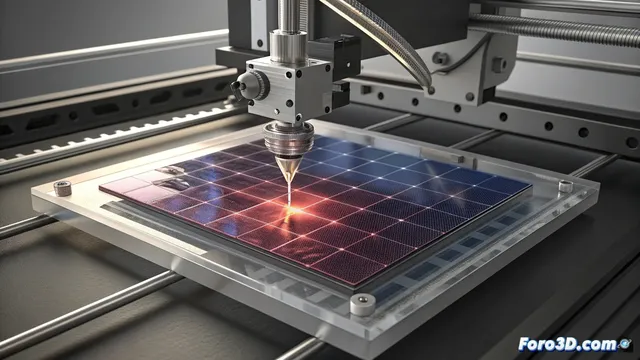 Investigadores desarrollan células solares de color ajustable con impresión 3d