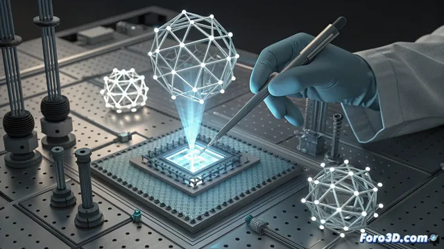 Investigadores desarrollan una memoria cuántica en chip con jaulas de luz