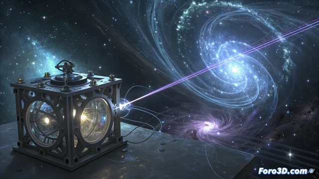 Científicos buscan materia oscura con sensores cuánticos avanzados