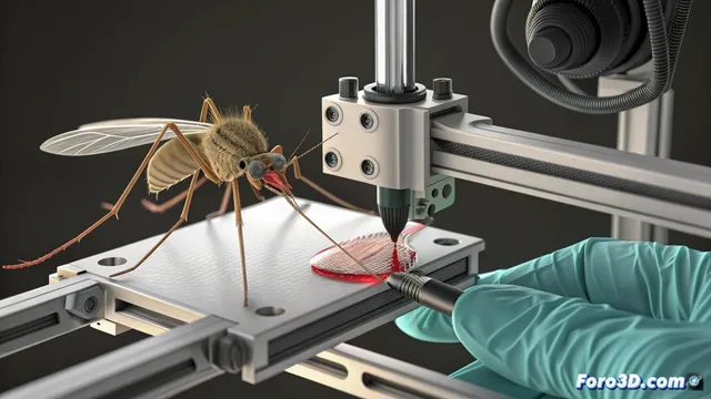 Investigadores usan tubos de alimentación de mosquitos como boquillas de impresión 3d ultrafinas