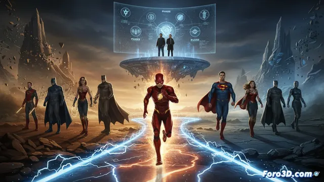 James Gunn reestructura el DCU usando The Flash como puente narrativo