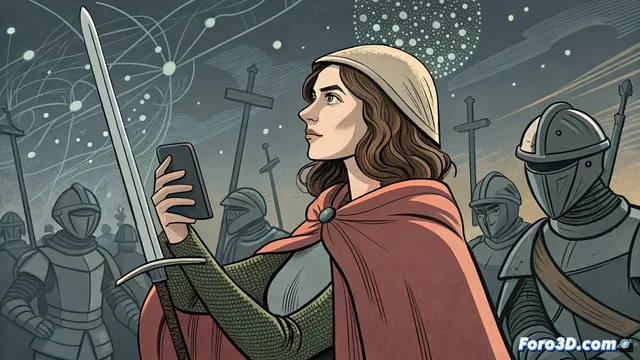 Juana de Arco lidera una cruzada digital contra la apatía