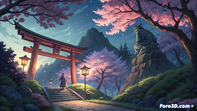 Kunitsu-Gami: Path of the Goddess usa el RE Engine para crear su mundo visual