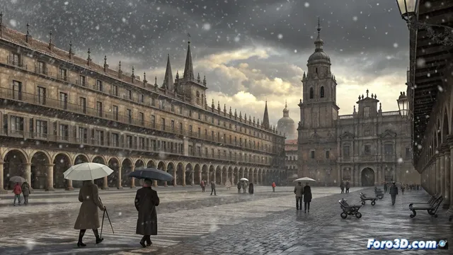 La Aemet prevé que un frente frío traiga nieve a Salamanca este fin de semana