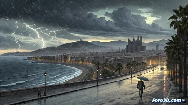 La AEMET activa avisos por tiempo adverso en Barcelona este fin de semana