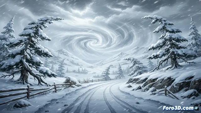 La borrasca Ingrid llega a la península con nieve y viento intenso