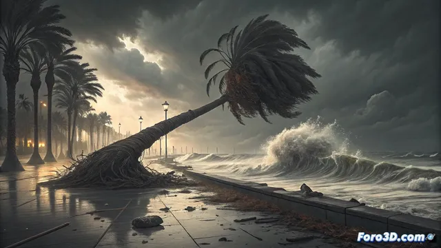 La borrasca Kristin deja una víctima mortal en Torremolinos