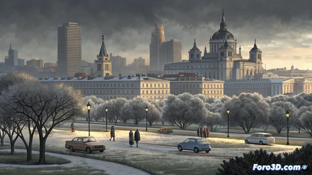 La comunidad de Madrid mantiene un tiempo frío con heladas