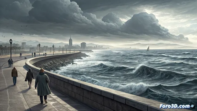 La comunidad valenciana registra frío y viento