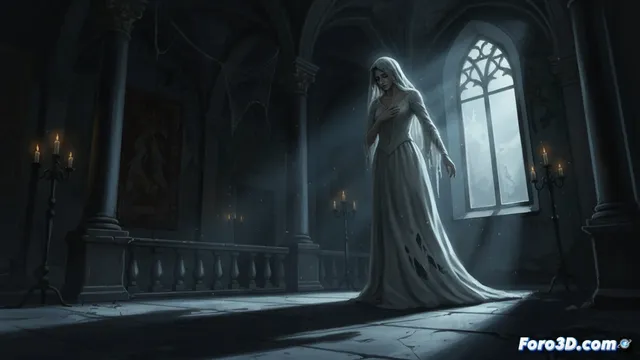 La dama blanca que vaga por el palacio de Valdesoto