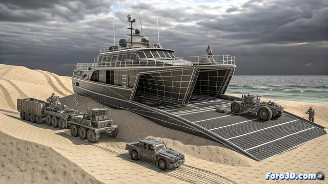 La EDA-R L-CAT: lancha de desembarco rápida de la Marina francesa