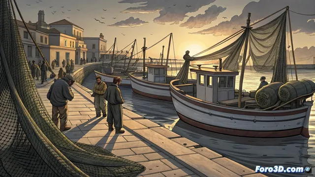 La flota pesquera balear para en protesta por una norma europea