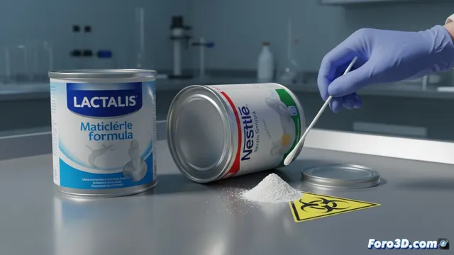 Retirada de leche infantil por contaminación con toxina bacteriana