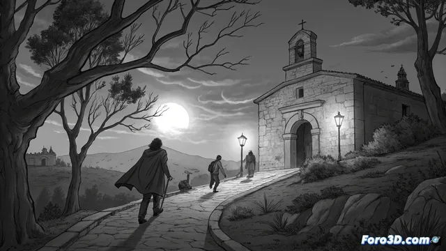 La leyenda del diablo en el camino al calvario de Valderrobres