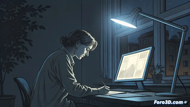 Cómo la luz azul de pantallas y luces frías altera tu sueño