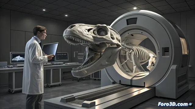 La microtomografía computarizada autentifica fósiles en el tráfico ilícito