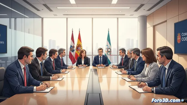 La ministra de educación y deportes dialoga con federaciones para robustecer el modelo deportivo