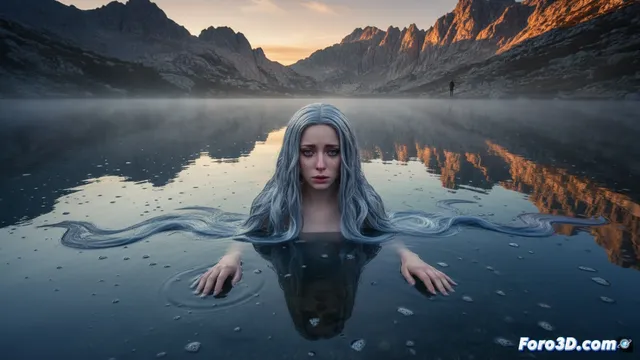 La ondina del lago Ubales habita en el parque natural de Redes