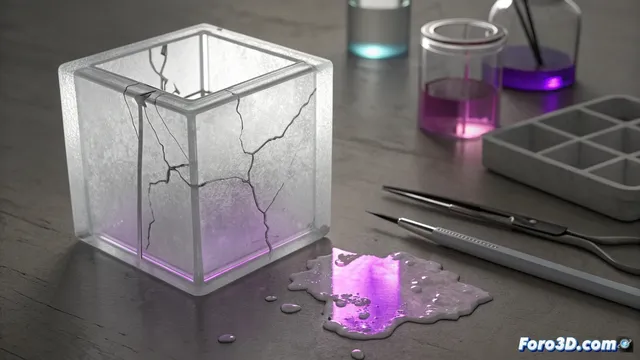 Por qué se hinchan o agrietan las piezas huecas de resina al curar