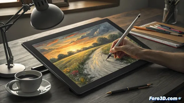 Pintar alla prima en digital: capturar la espontaneidad