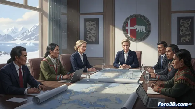 La primera ministra danesa viaja a groenlandia para negociar tras el anuncio de ee.uu.