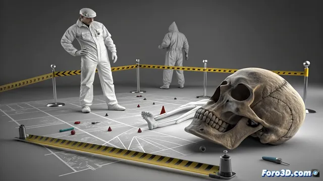 La tomografía computarizada reconstruye rostros desde cráneos quemados