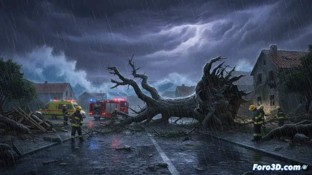 La depresión Ingrid provoca incidentes en Portugal