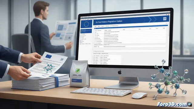 La Comisión Europea ajusta los datos administrativos de los aditivos para piensos