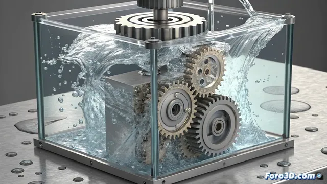 La universidad de Nueva York desarrolla engranajes que funcionan con agua