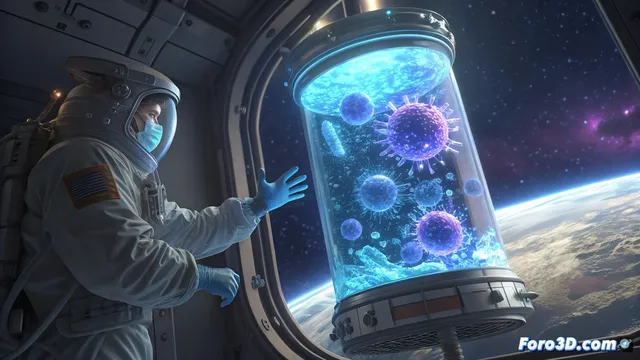 La vida microscópica cambia su evolución en el espacio