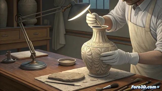 Impresión 3D para restaurar y conservar el patrimonio cultural